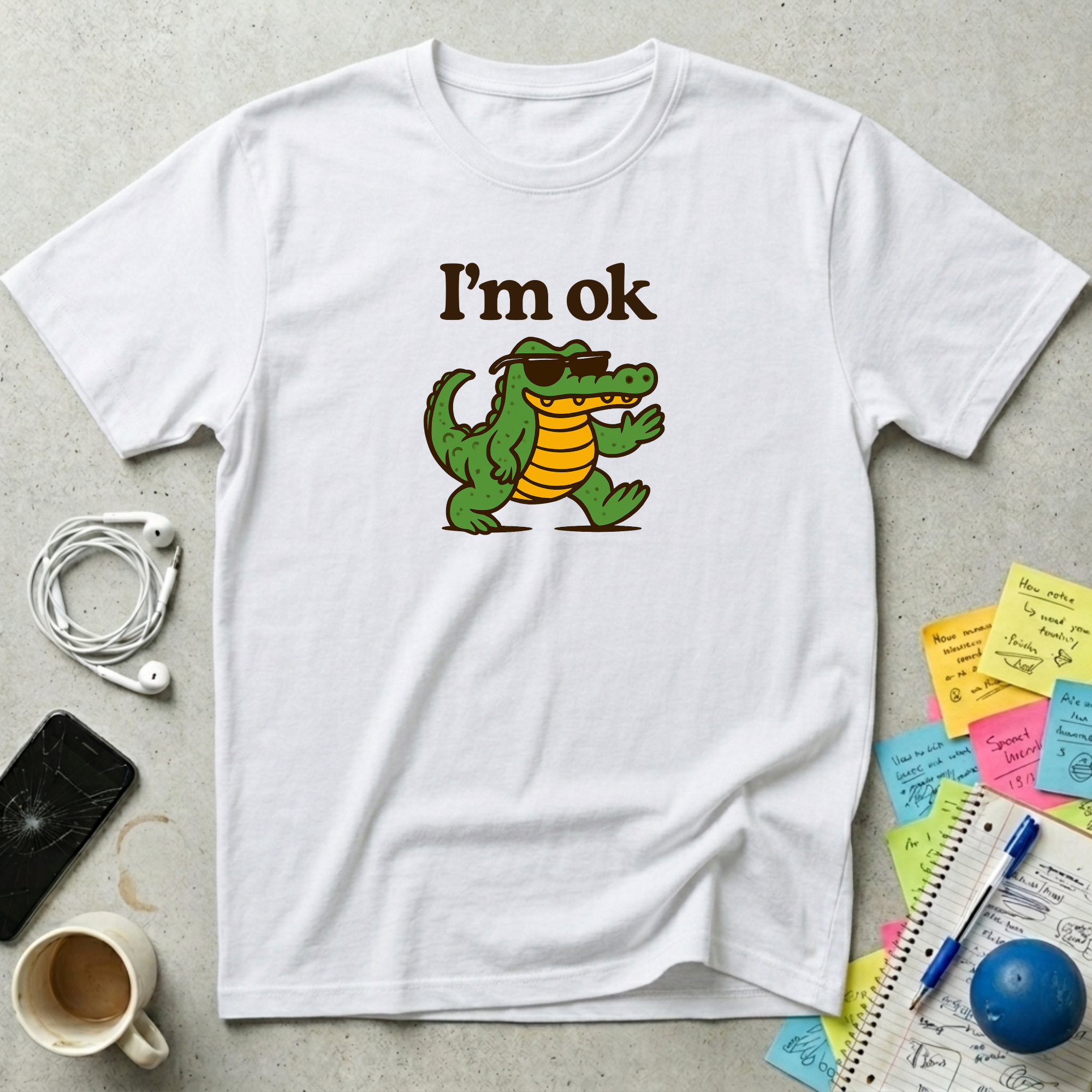 I'm Ok Cool Croc T-Shirt
