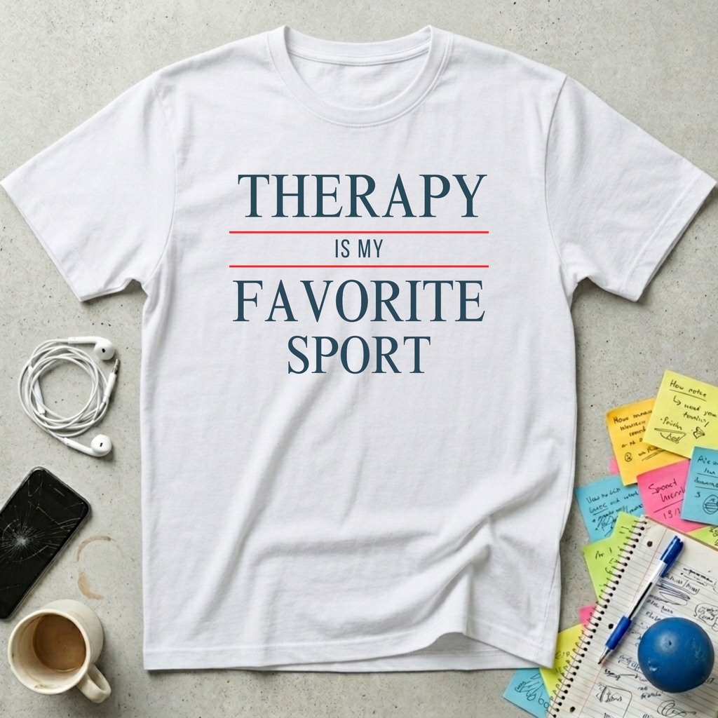 Therapy Is My Favorite Sport T-Shirt