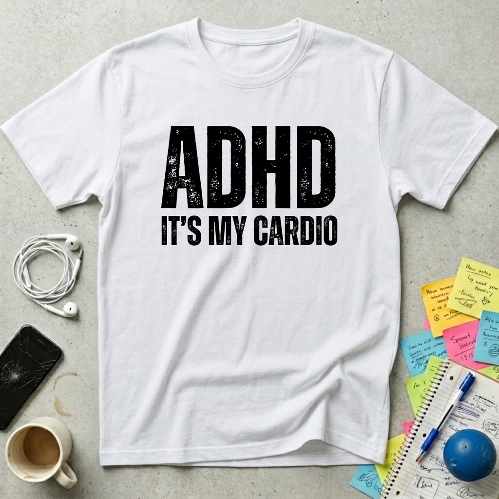 ADHD It's My Cardio T-Shirt