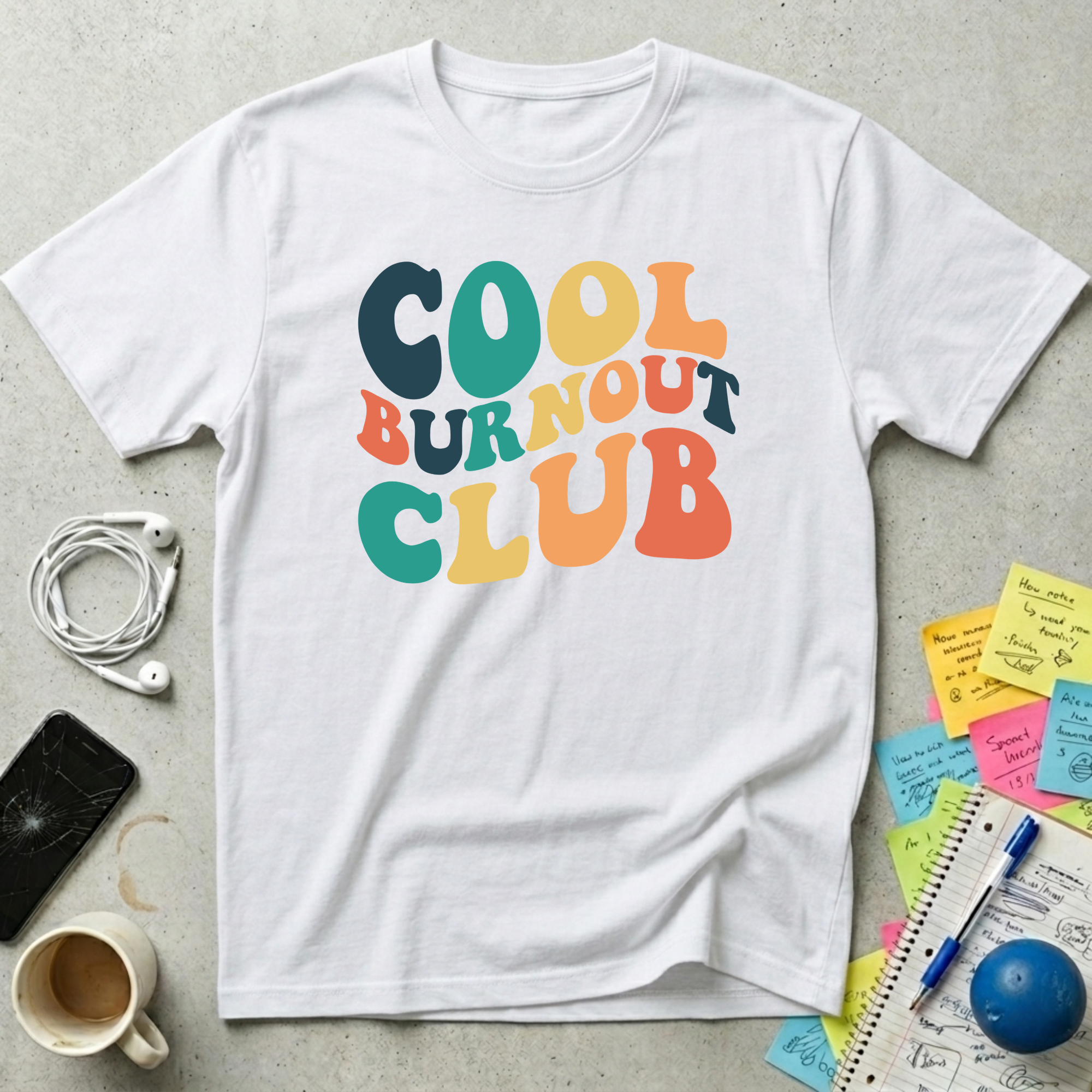 Cool Burnout Club T-Shirt