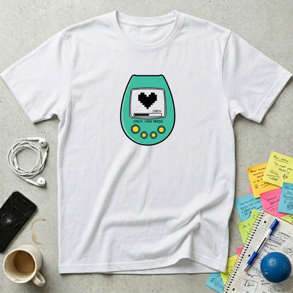Tamagochi Heart T-Shirt