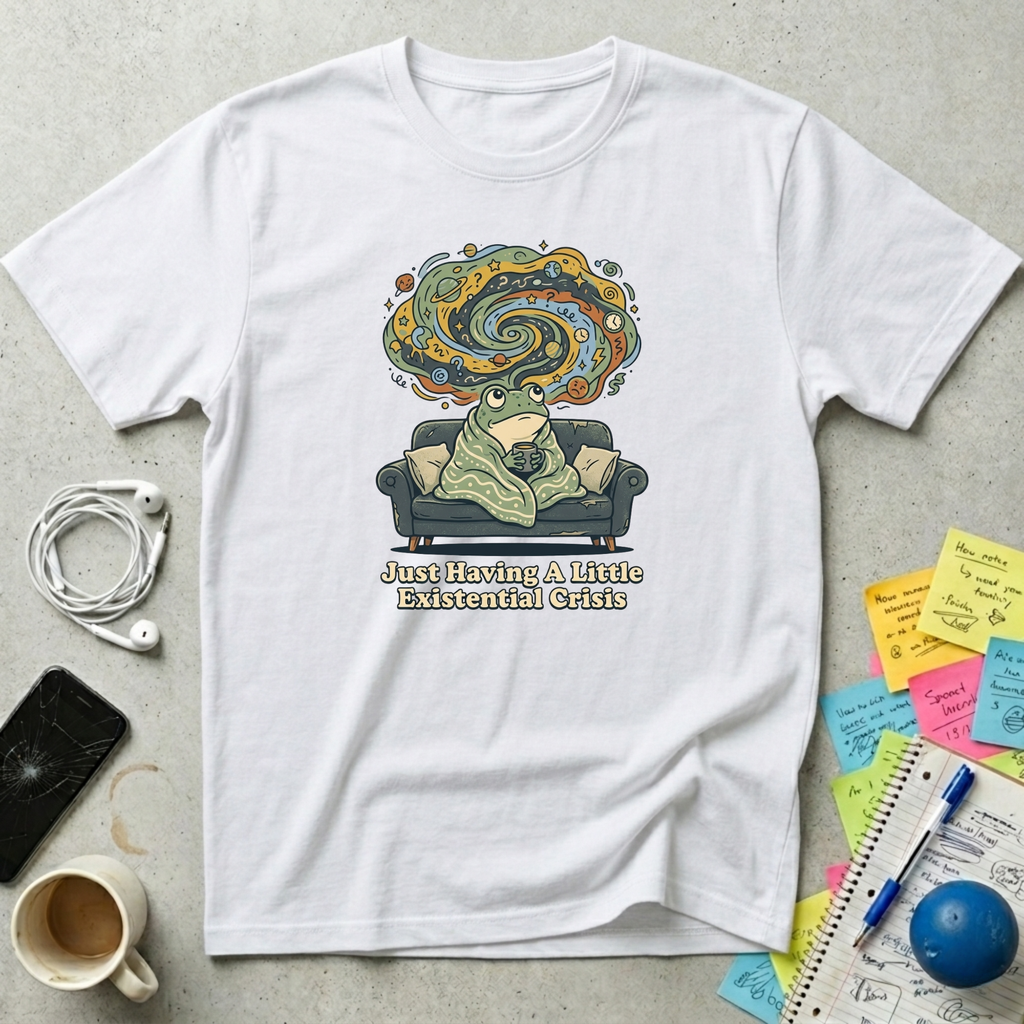 Frog Existencial Crisis T-Shirt