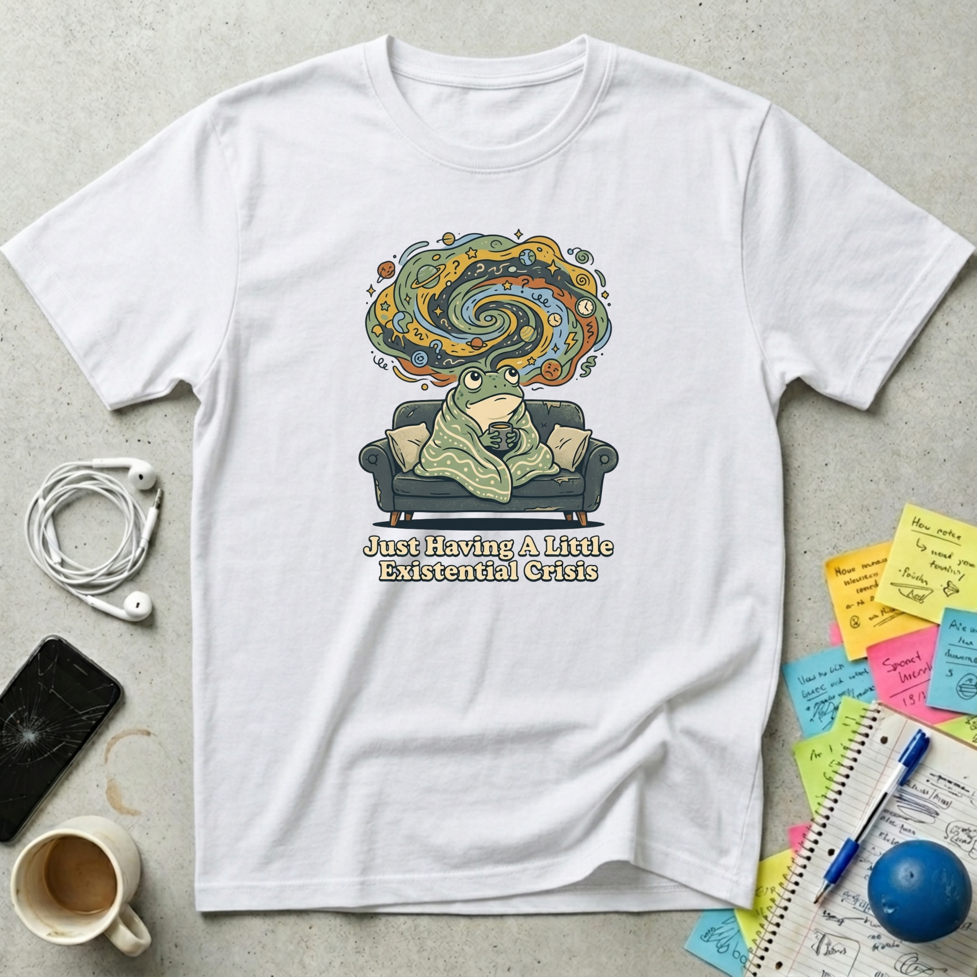 Frog Existencial Crisis T-Shirt