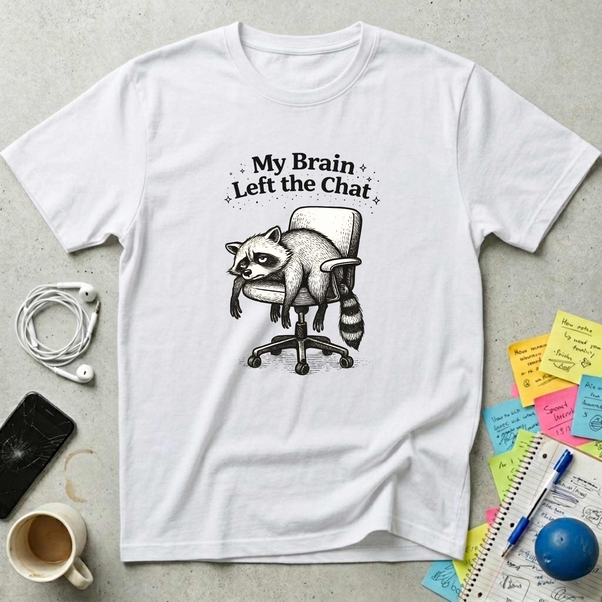 My Brain Left the Chat T-Shirt