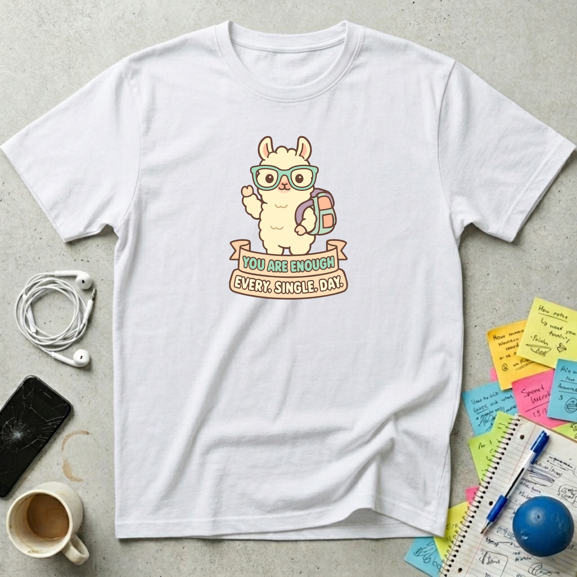 Cute Llama Encouragement T-Shirt